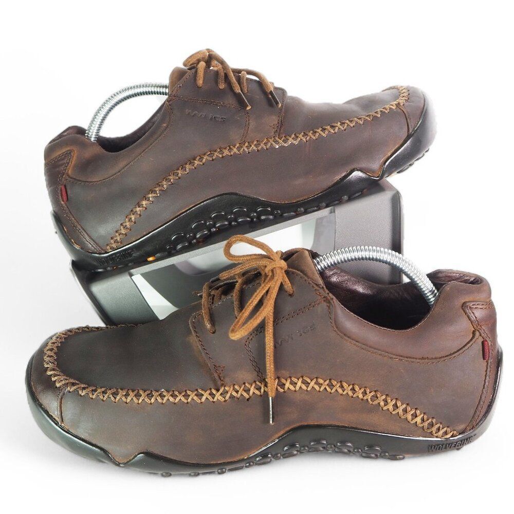 Wolverine ICS Weston Moc Toe Casual Leather Sneakers Brown W05822 Men's 10M